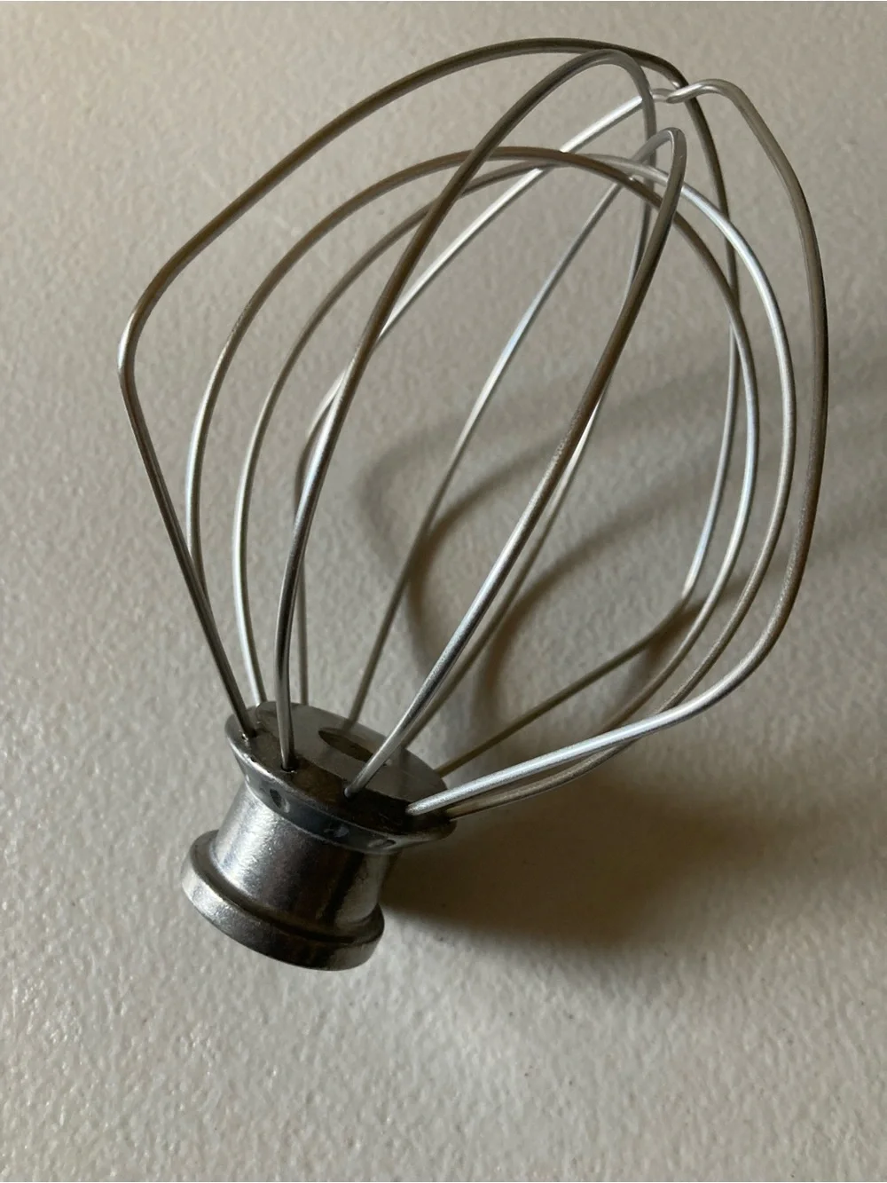 For KitchenAid Stand Mixer Metal Wire Whisk Attachment Stand Mixer Beater Silver
